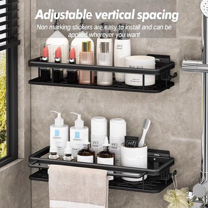 Stainless Steel Suction Shower Rack