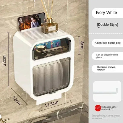 Wall Mounted Toilet Paper Holder