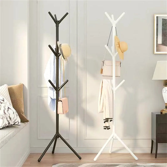 Vertical Tree Branch Clothes Rack
