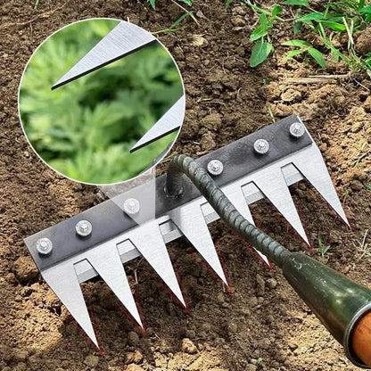 Multi-Use Agricultural Rake Carbon