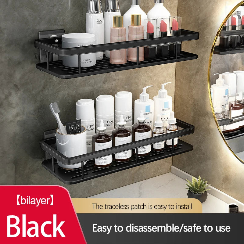 Stainless Steel Suction Shower Rack