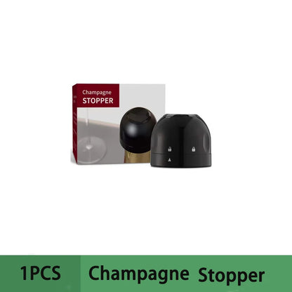 Vacuum Wine Bottle Stopper Seal Push