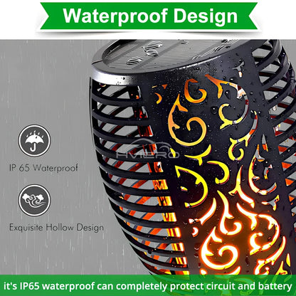 12LED Solar Flame Light