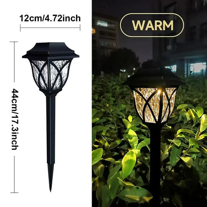 2pcs LED Solar Lawn Lights
