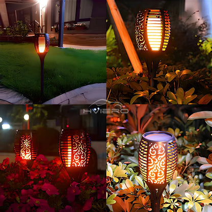 12LED Solar Flame Light