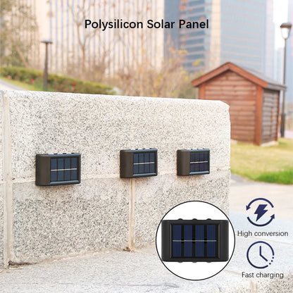6LED Solar Wall Light