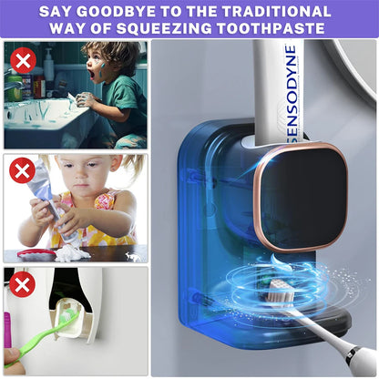 Wall Mounted Electric Toothpaste Dispenser