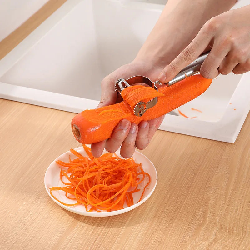 Stainless Steel Vegetable Fruit Grater Peeler Slicer