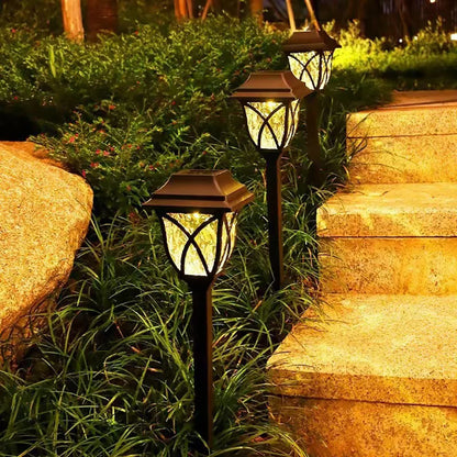2pcs LED Solar Lawn Lights