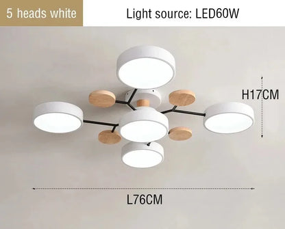 Modern Macaron LED Ceiling Pendant Lamp